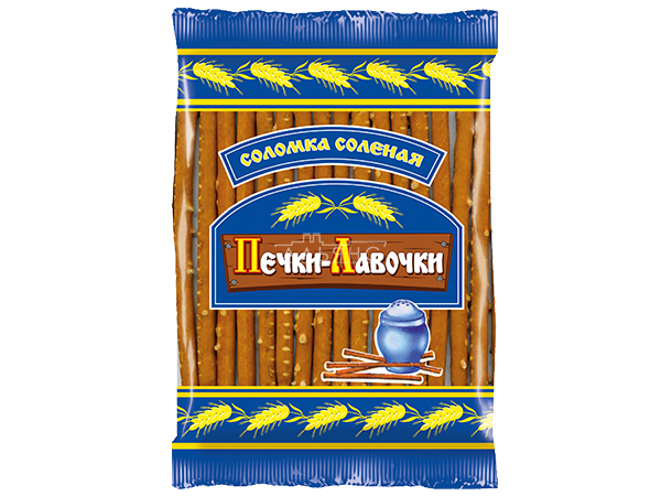 Соломка соленая "Печки-Лавочки" в Куровском