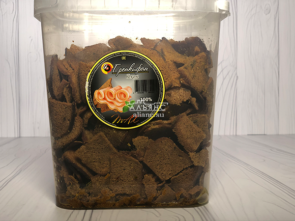 Ржаные гренки с беконом в Куровском