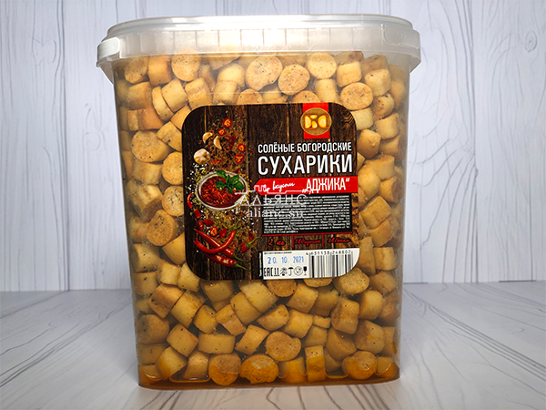 Сухарики с аджикой в Куровском