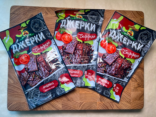 Джерки из индейки "Баффало" 45 гр. в Куровском
