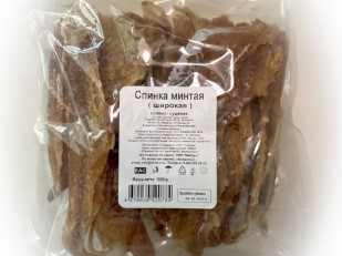 Корюшка тушка: Минтай спинка широкая (МиЛара)