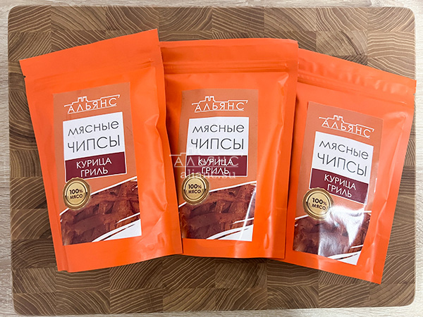 Мясо (АЛЬЯНС) вяленое курица "Гриль" 50 гр. в Куровском