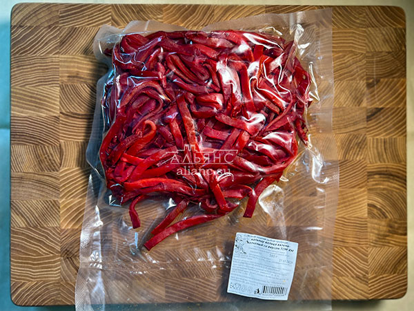 Кальмар кольца со вкусом Том Ям в Куровском