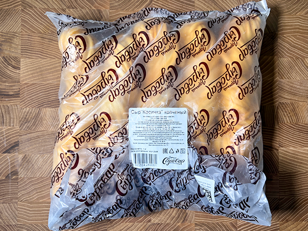 Сыр 1 кг ГОРНЫЙ СЫРОВАР (Косичка копчёная) в Куровском